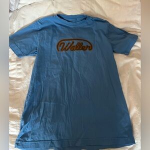 Stylish Blue Women's Short Sleeve Tee